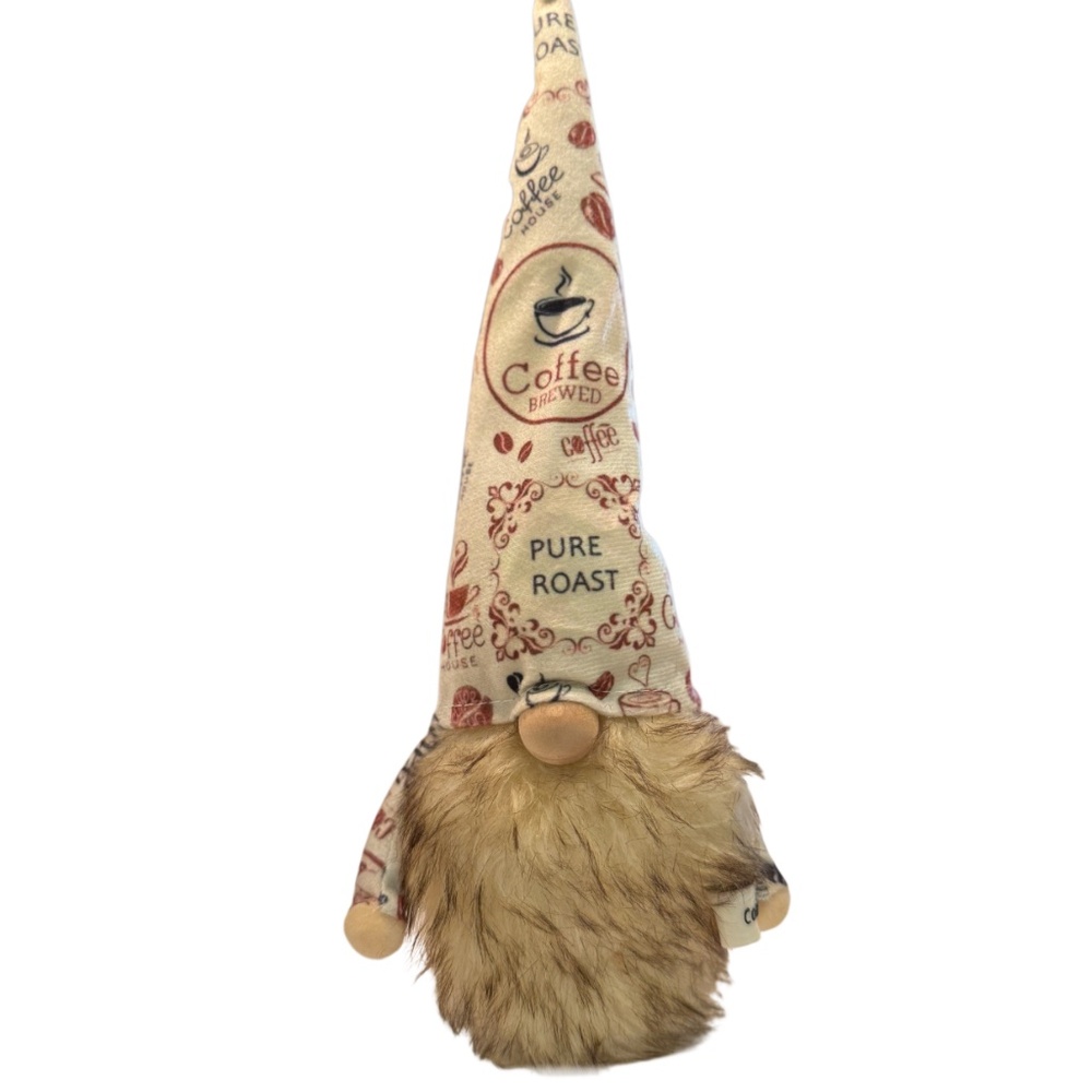 Coffee Gnomes Plush Farmhouse Gnome Decoration